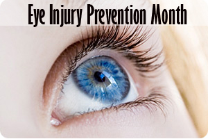 October is Eye Injury Prevention Month